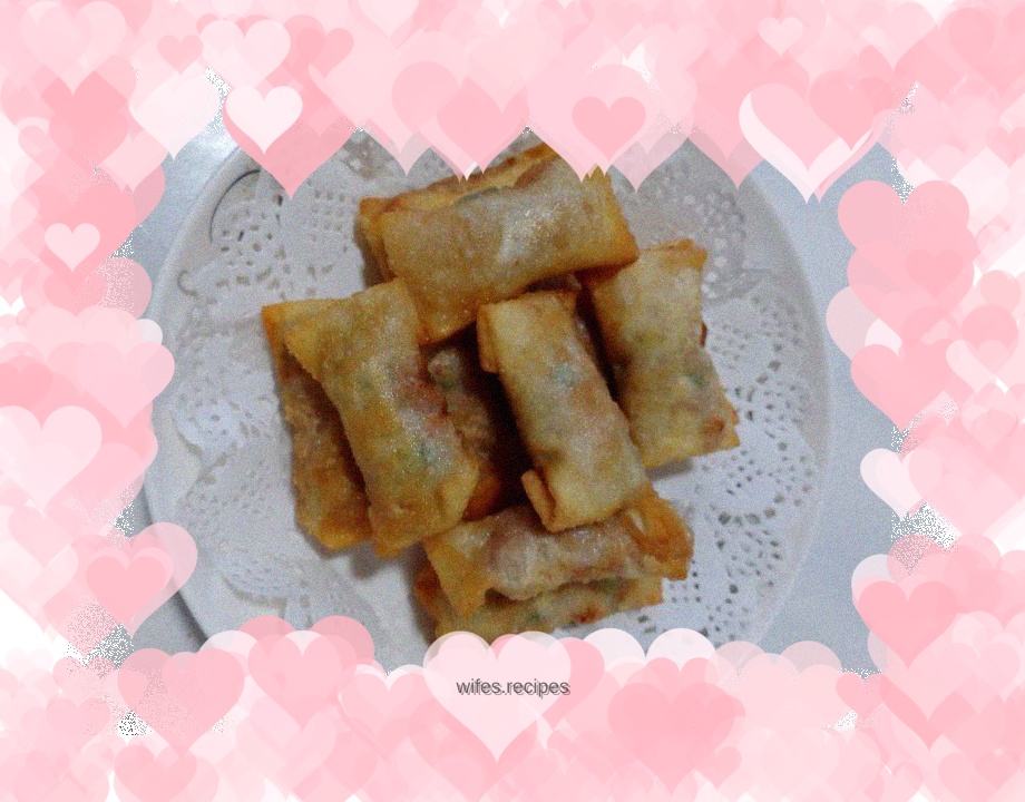 Crispy spring rolls