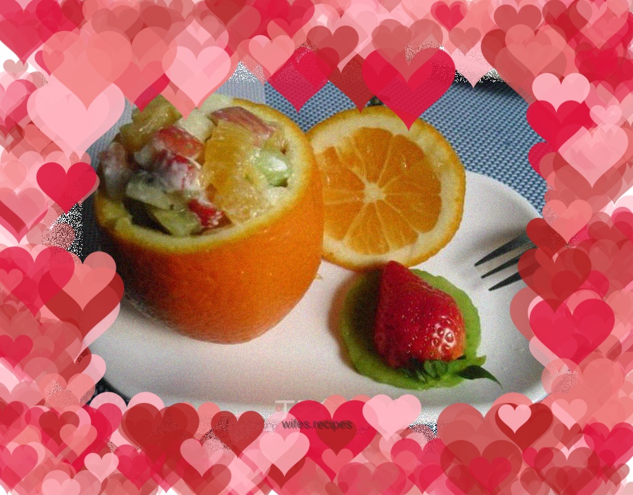 Salad Sweet Orange Cup