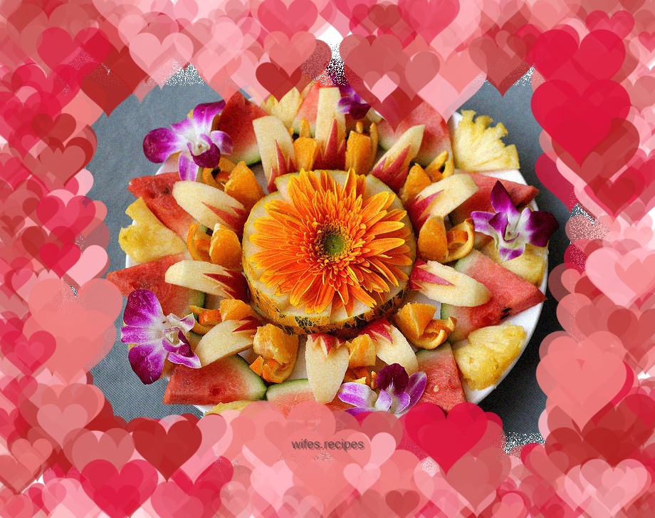 How can a Spring Festival banquet be complete without a beautiful fruit platter - a feast for the eyes