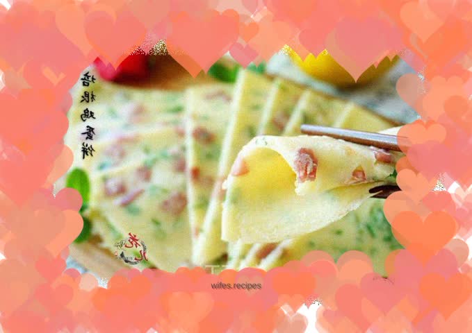 Bacon and Egg Pancake