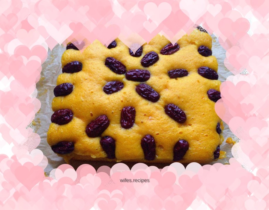 Delicious pumpkin cake