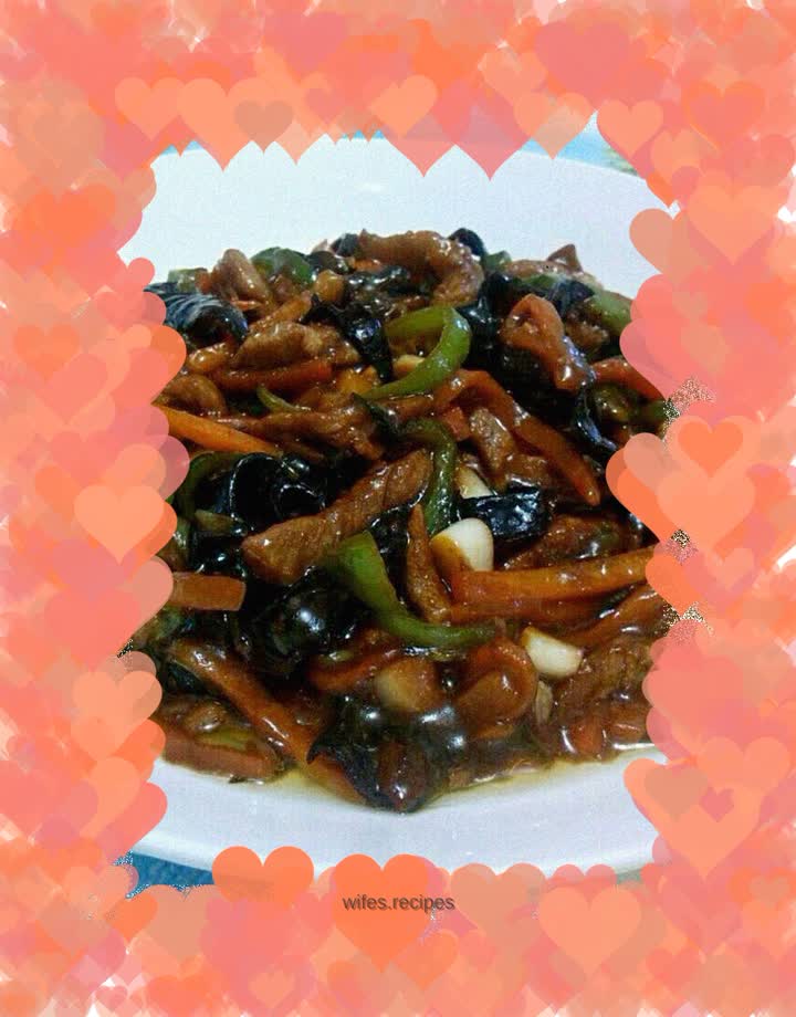 Fish-flavored shredded pork