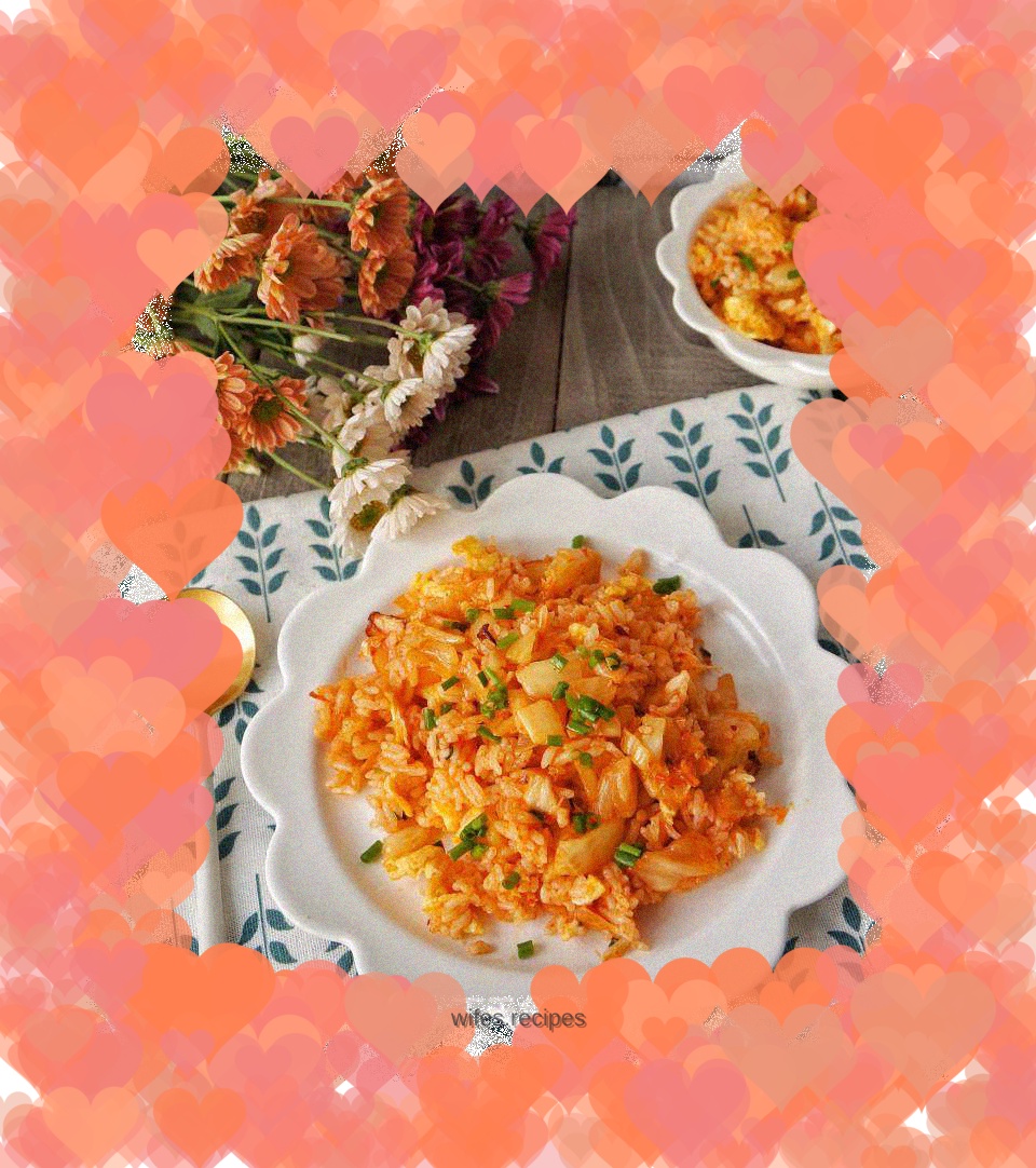 【Korea】Spicy cabbage fried rice