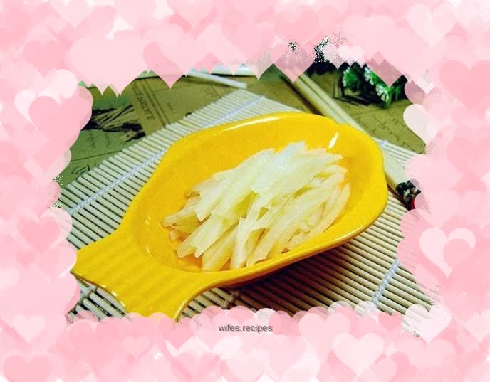 Tips - Vinegar Shredded Potatoes