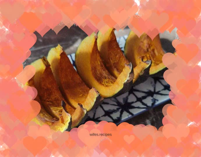 Electric grilled baby pumpkin