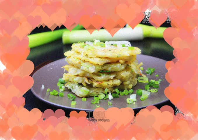 Potato shredded cake