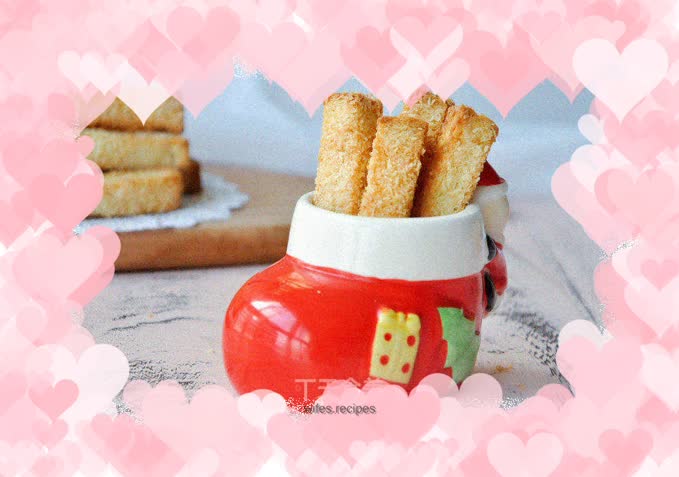 Butter Coconut Toast Sticks