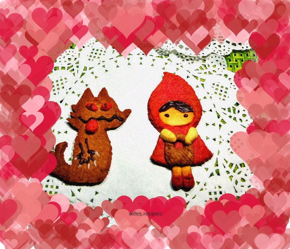 Little Red Riding Hood Big Bad Wolf Cookies