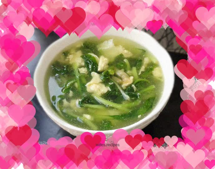 Chicken Feather, Egg and Mustard Soup