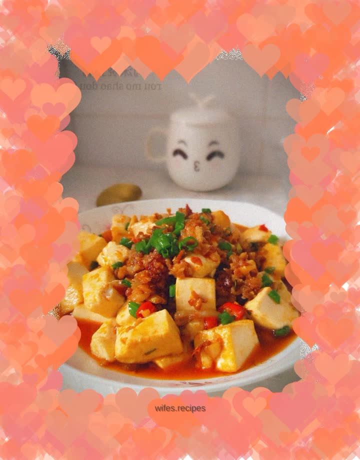 Grilled Tofu with Minced Pork