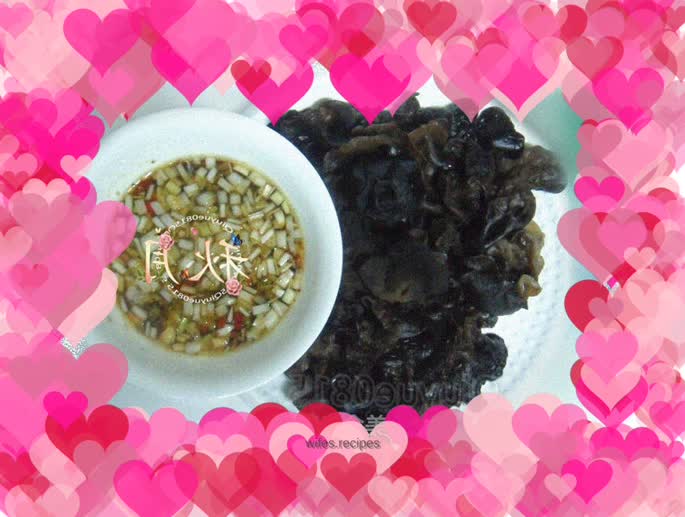 Fungus mixed with mustard oil