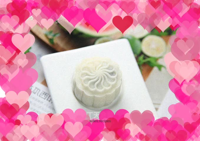 DIY snow skin mooncake skin