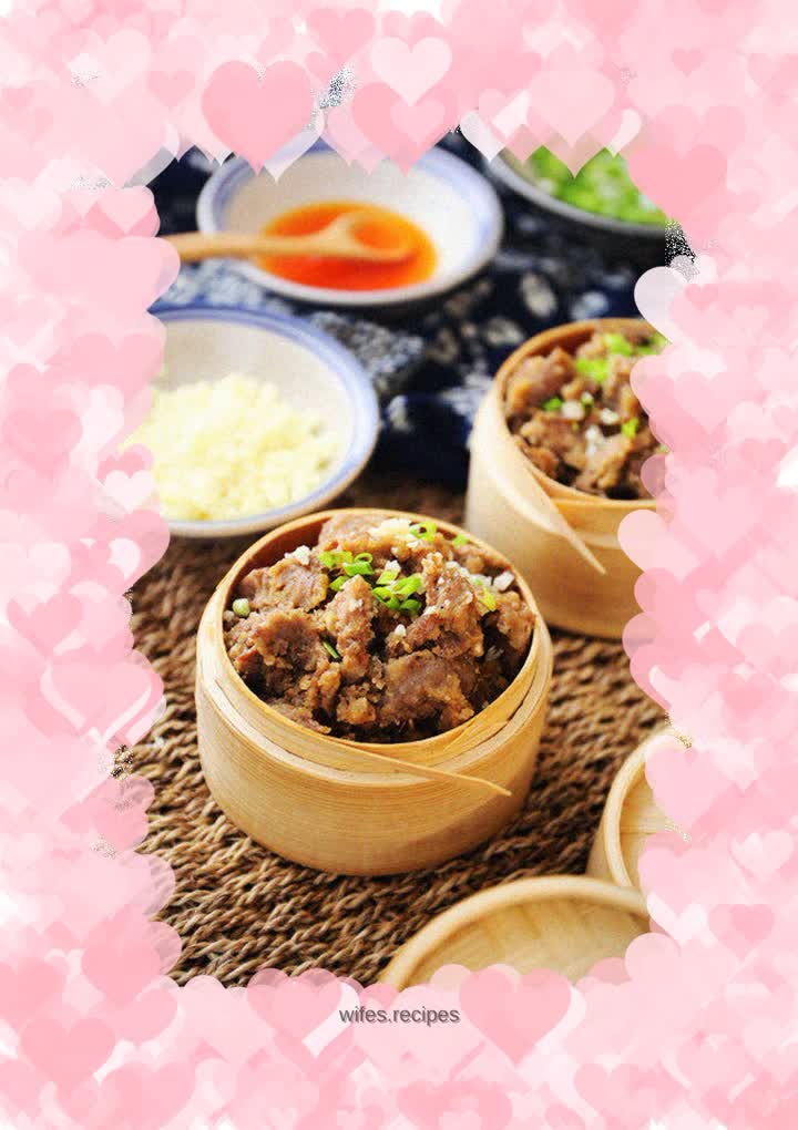 Steamed Beef with Vermicelli