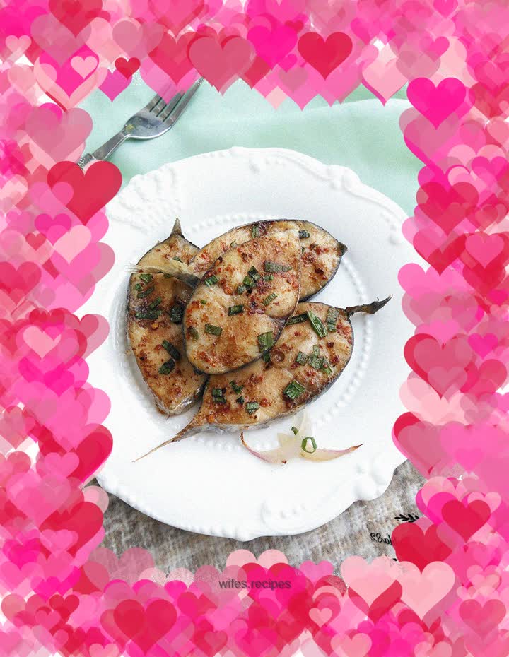 Spicy grilled mackerel