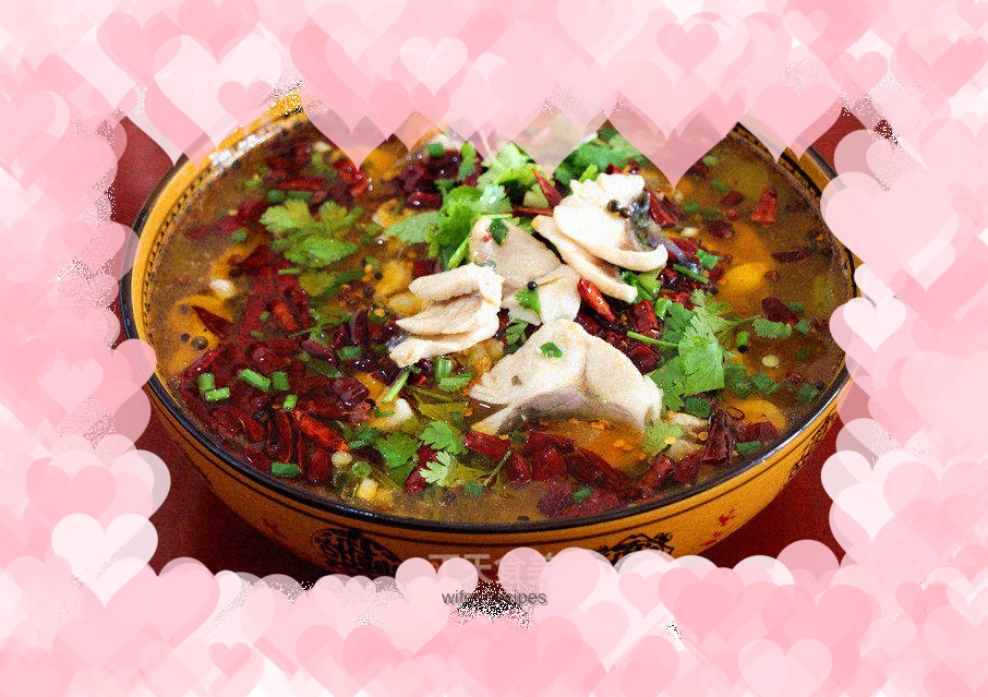 Poached fish fillet in tomato sauce