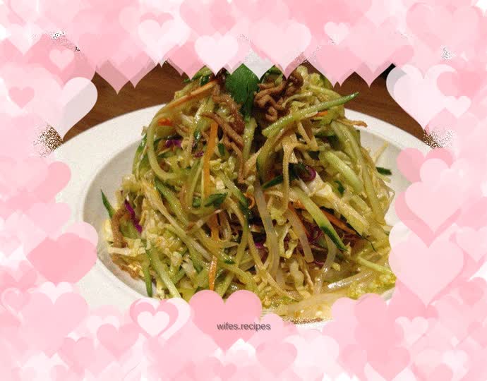 A must-have on the Northeast dining table---home-cooked cold dishes