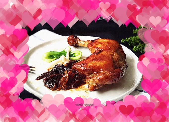 Chicken Thighs with Tangerine Peel and Soy Sauce