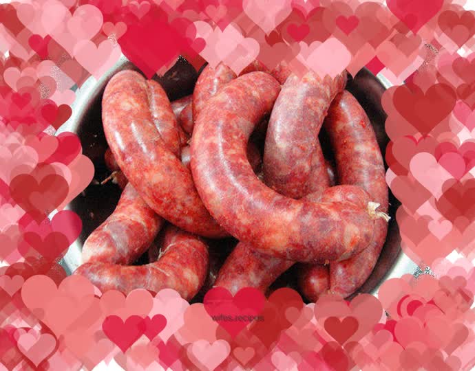 DIY homemade Cantonese sausage