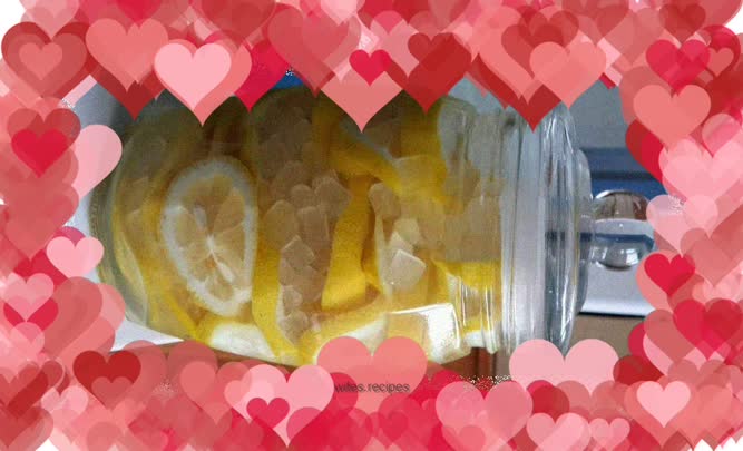 Rock sugar lemon vinegar