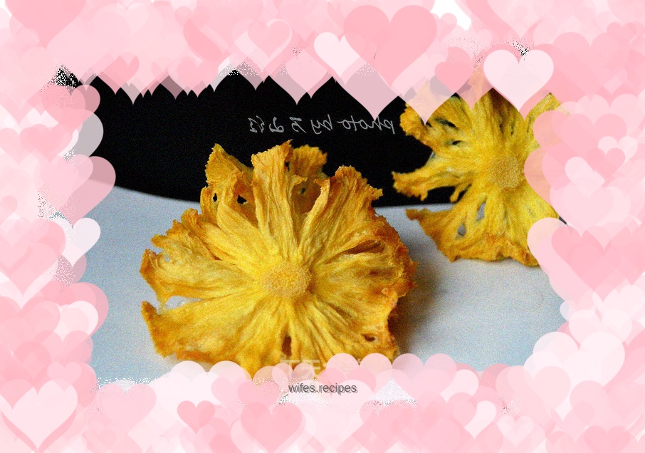 Grilled Dried Pineapple and Dried Mango