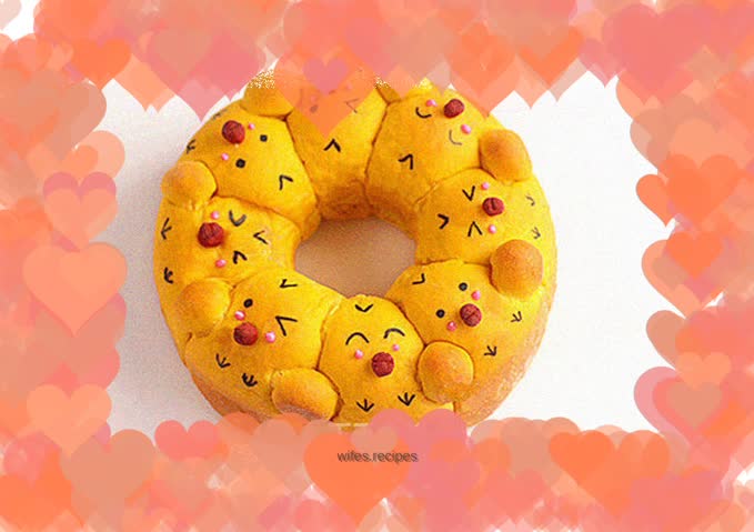 Cute and cute【Squeeze the little yellow chicken bread】