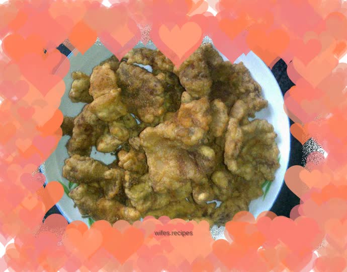 Crispy fried pork