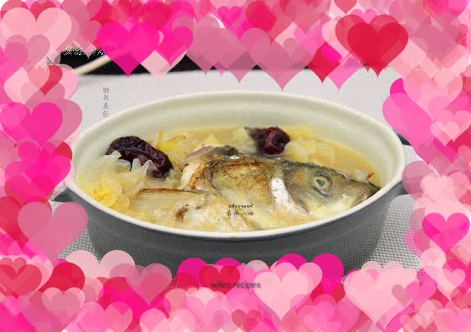 Tremella fish soup