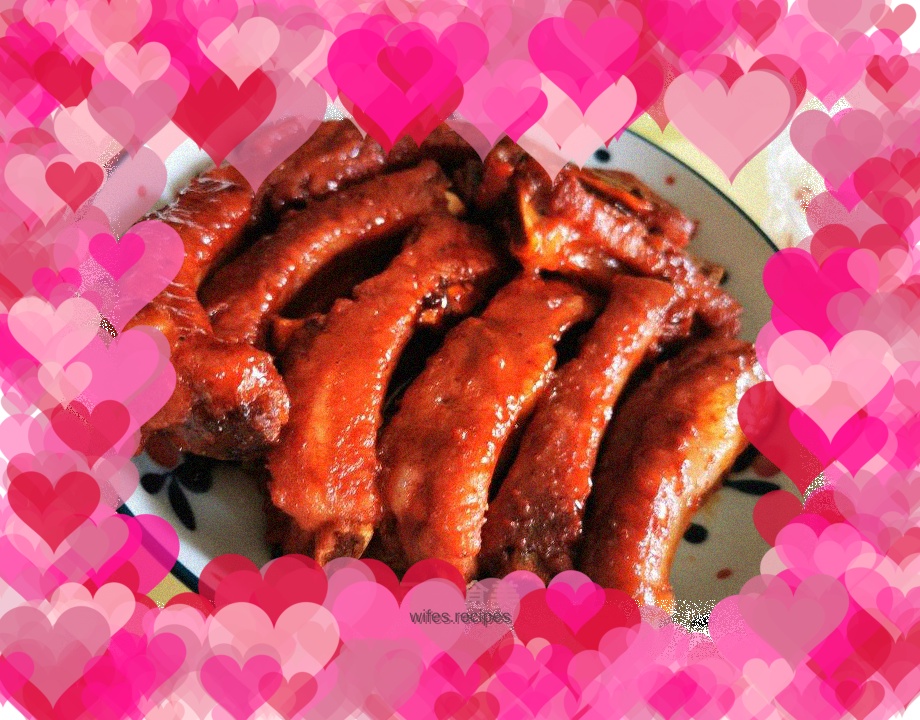 Rice Cooker Barbecued Pork Ribs