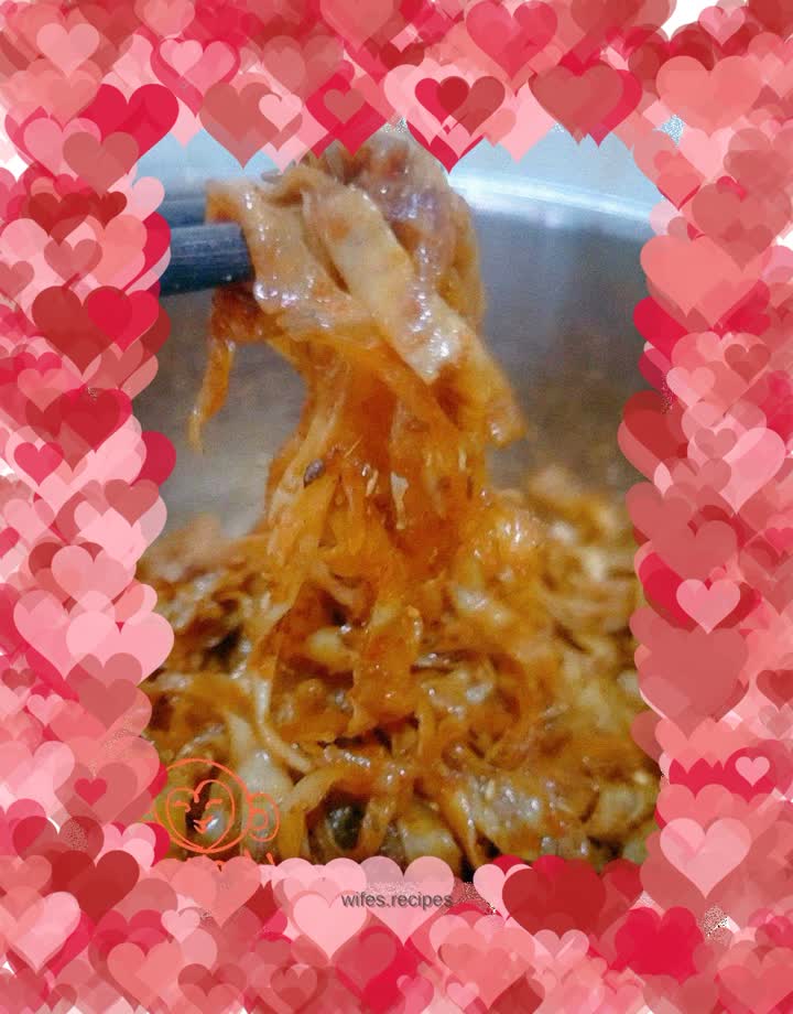 Homemade garlic spicy strips