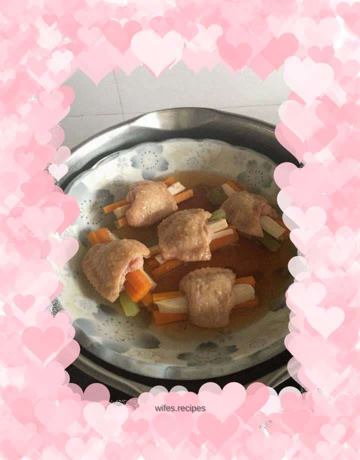 Vegetable Chicken Wings