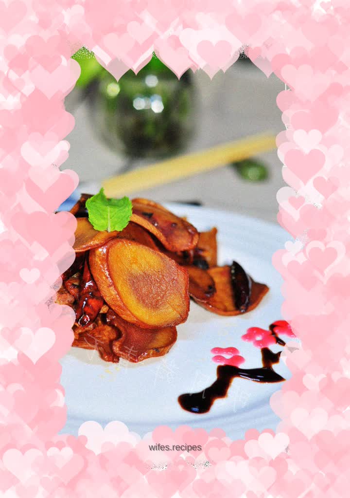 Apricot abalone slices delicious