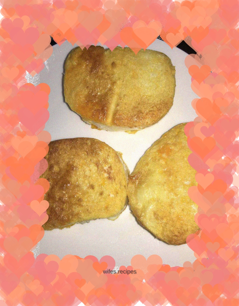 Air fryer steamed bun slices