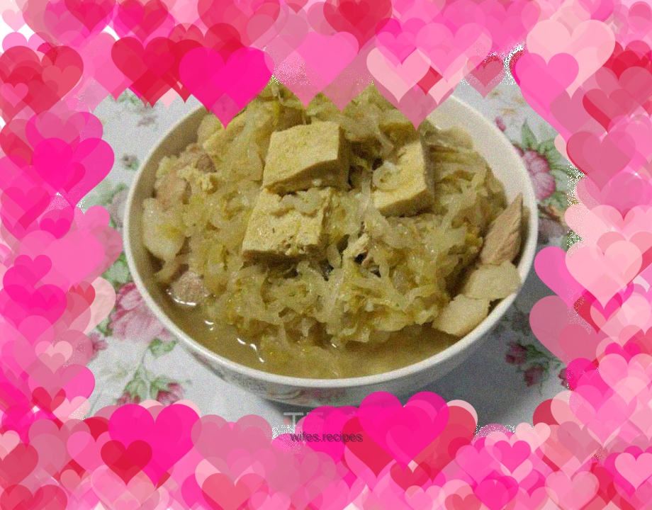 【Northeast】Sauerkraut and pork stewed with frozen tofu