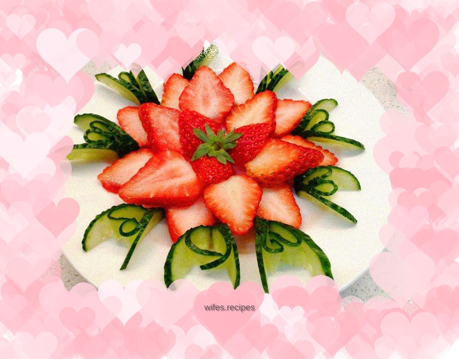 New Year’s Eve Dinner (National Day) & Strawberry Fruit Platter