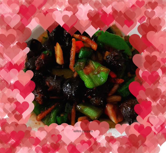 Home-style fried sea cucumber