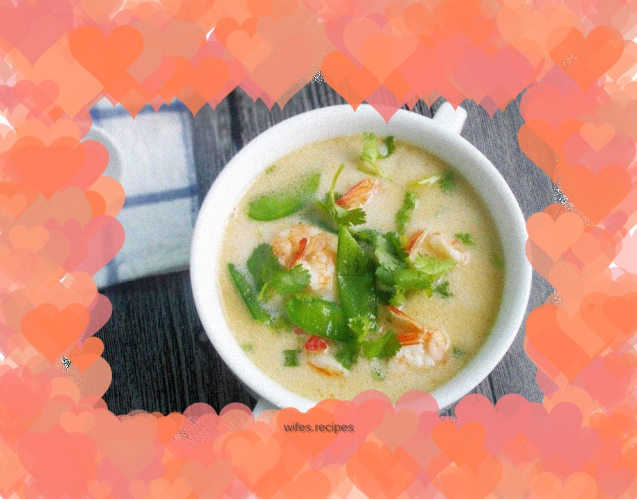 Coconut Milk Shrimp Soup