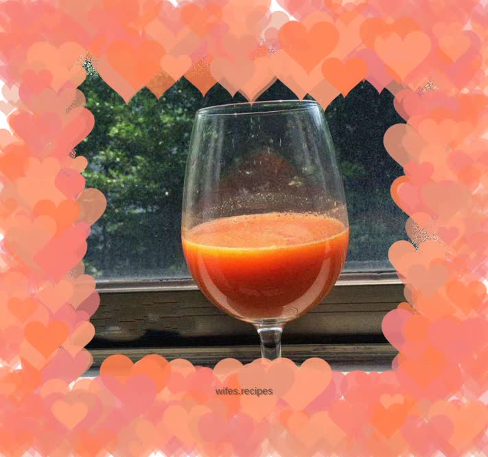 A good vitamin A supplement drink——carrot juice