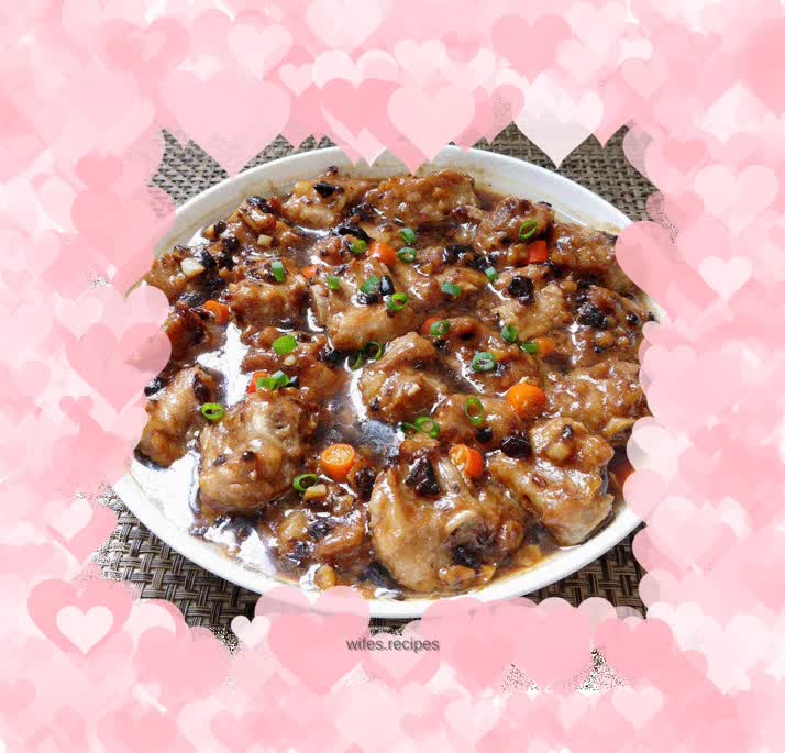 Steamed Pork Ribs with Black Bean Sauce