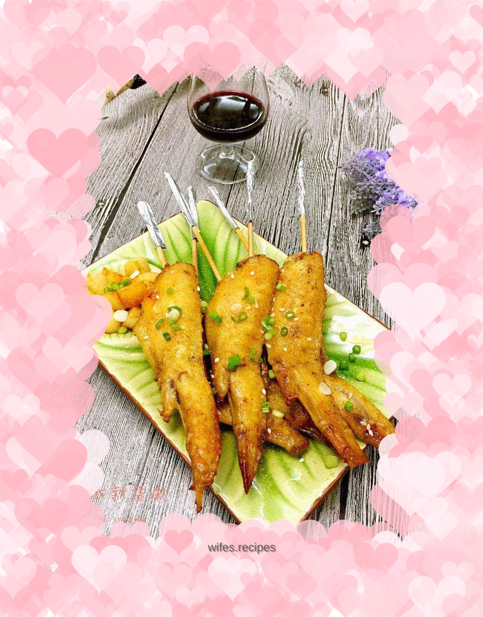 Salt and pepper grilled chicken wings