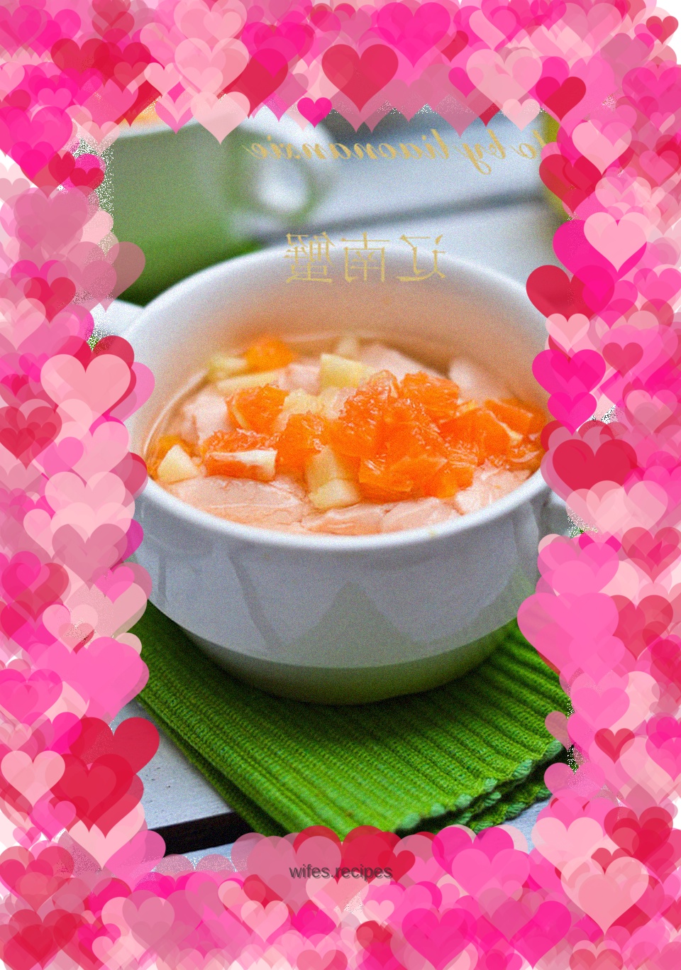 Fruity tofu curd