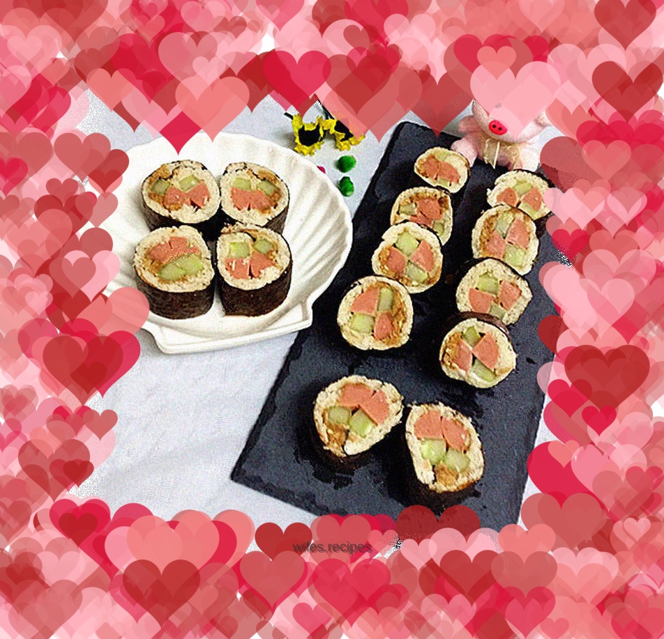 【Japan and South Korea】Breaded ham sushi