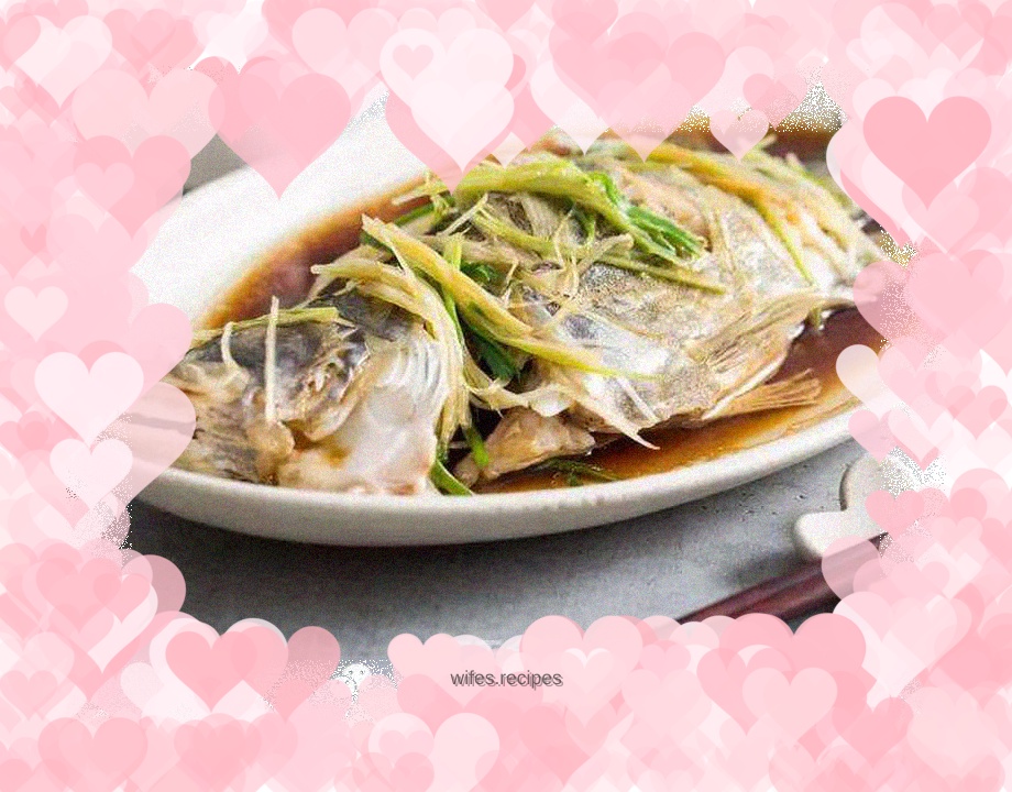 Steamed mandarin fish