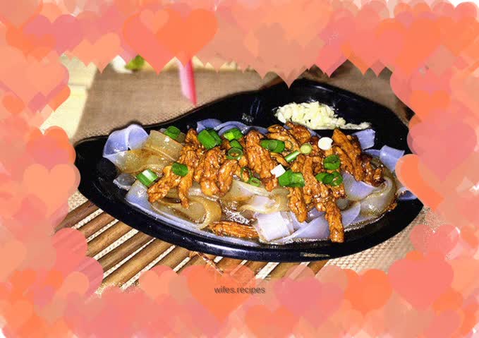 【Tenderloin mixed with vermicelli skin】--Summer cold dish