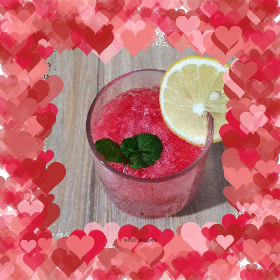 Watermelon flavored drink