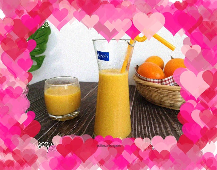 Carrot, chestnut and corn juice