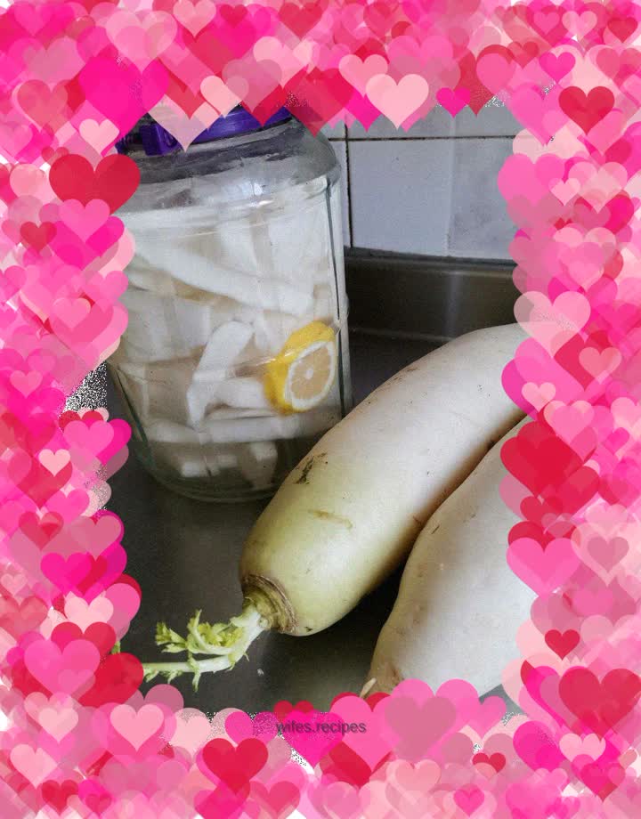 Pickled radish