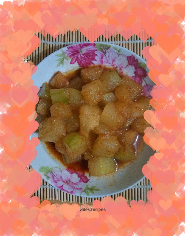 Braised winter melon