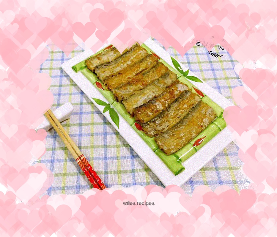 Crispy fried hairtail