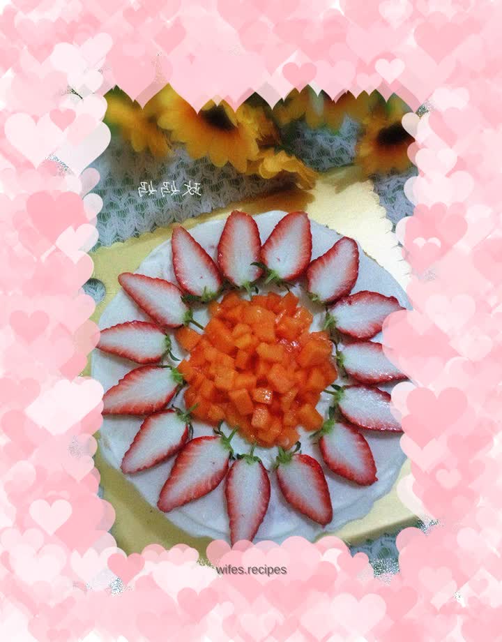 Strawberry cake