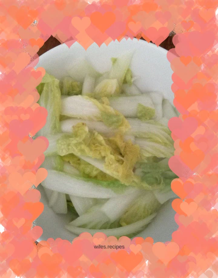 Stir-fried baby cabbage